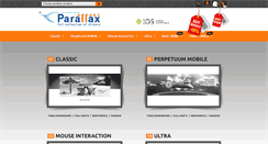 Desktop Screenshot of parallaxslider.com